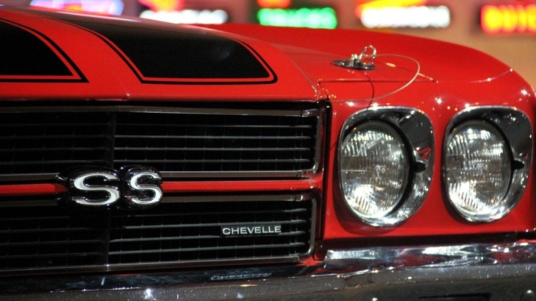 1970 Chevrolet Chevy Chevelle SS front fascia