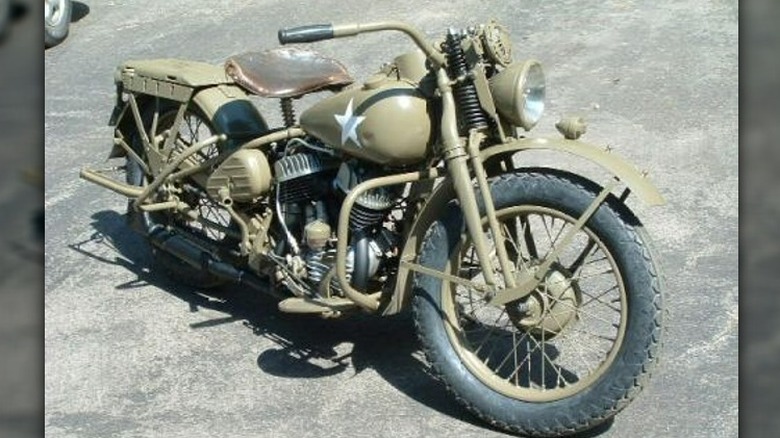 a Harley-Davidson WLA