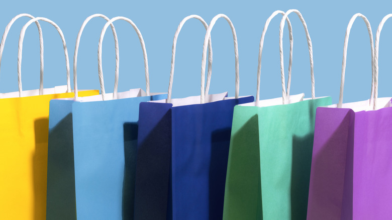 Colorful shopping bags