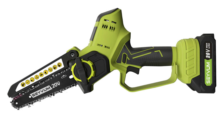 Seyvum 6-inch Mini Cordless Chainsaw