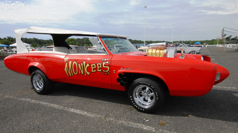 Monkeemobile customized Pontiac GTO, designed and built by Dean Jeffries in 1966