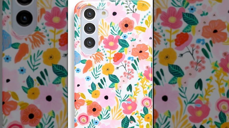 J.west Galaxy S21 Floral Phone Case