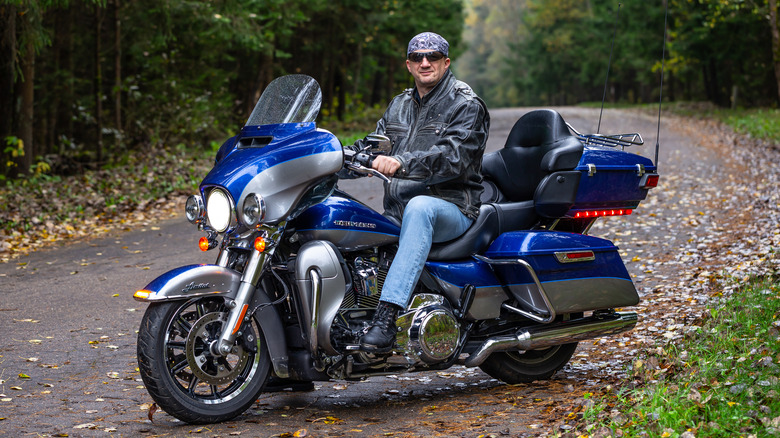 2017 Electra Glide Ultra Limited parked road