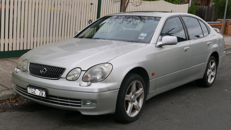 Lexus GS 300 parked street