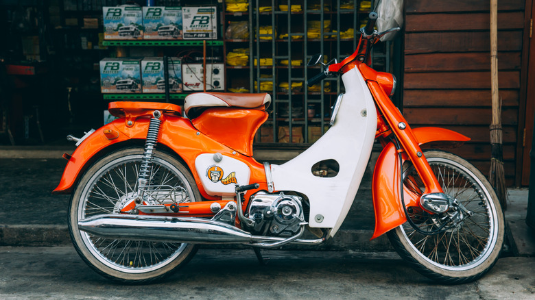 Vintage Honda Super Cub