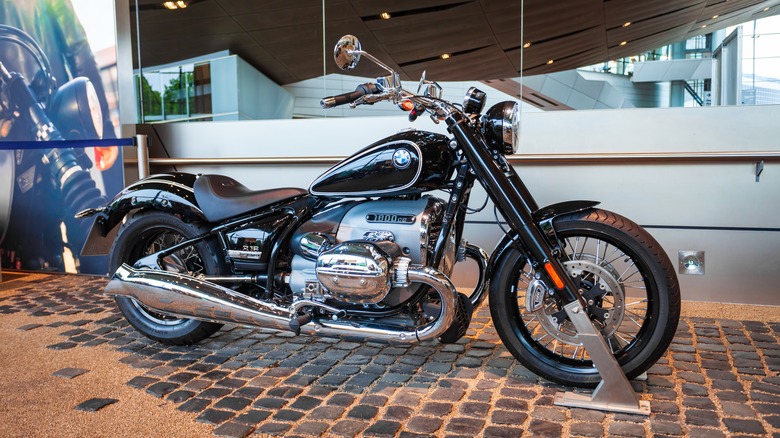 BMW R18 on display