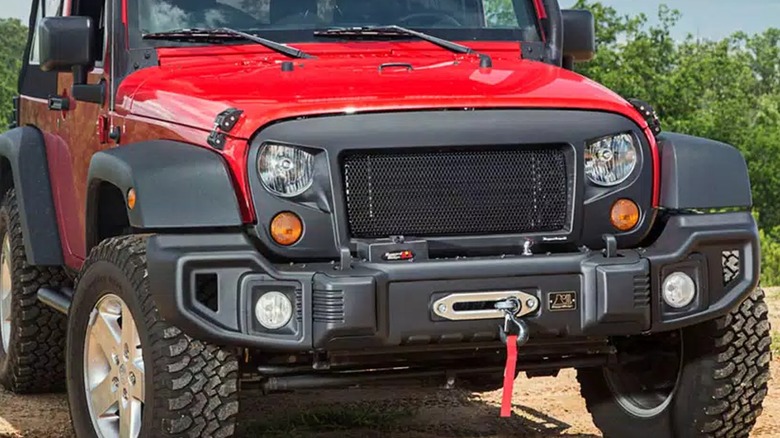 Spartan Grille on Jeep Wrangler