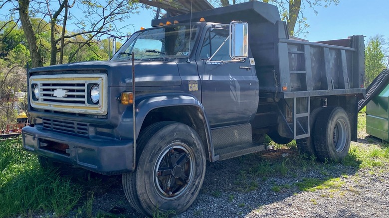 1977 Chevrolet C65 dump truck