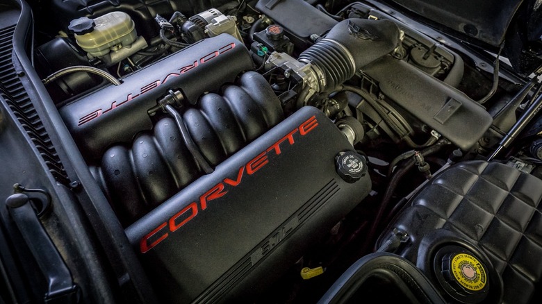 5.7 liter LS engine