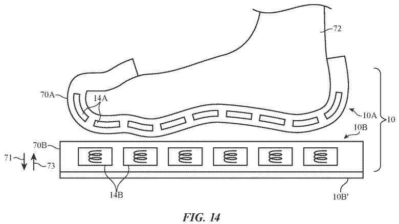 Apple socks patent fig