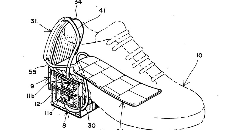 Shoe air conditioner patent fig