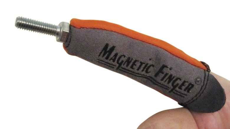 snap on magnetic finger