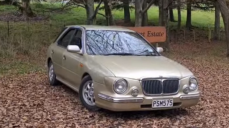 Subaru Impreza Casa Blanca in woods