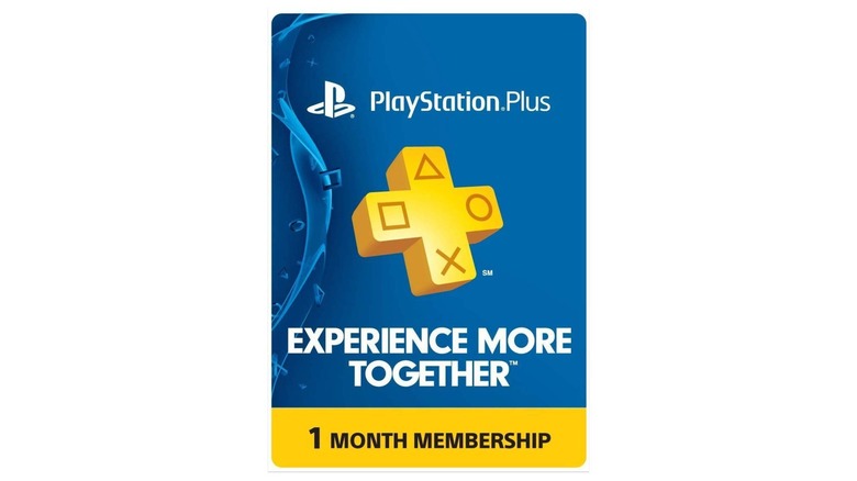 PlayStation Plus gift card