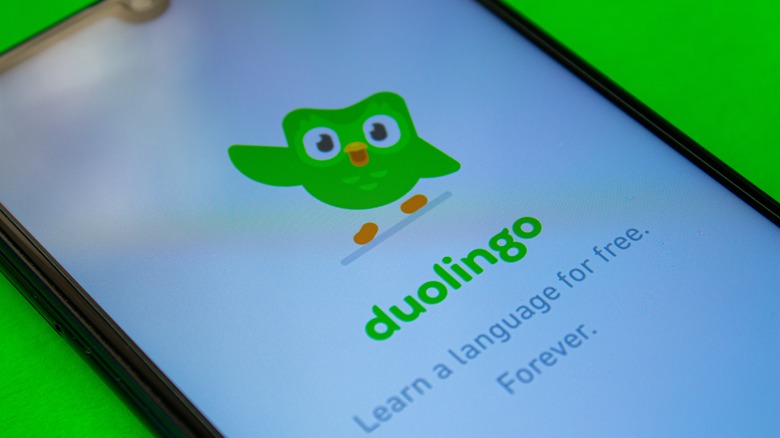 duolingo app on android phone