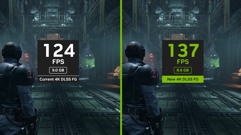 Nvidia new DLSS Frame Generation example