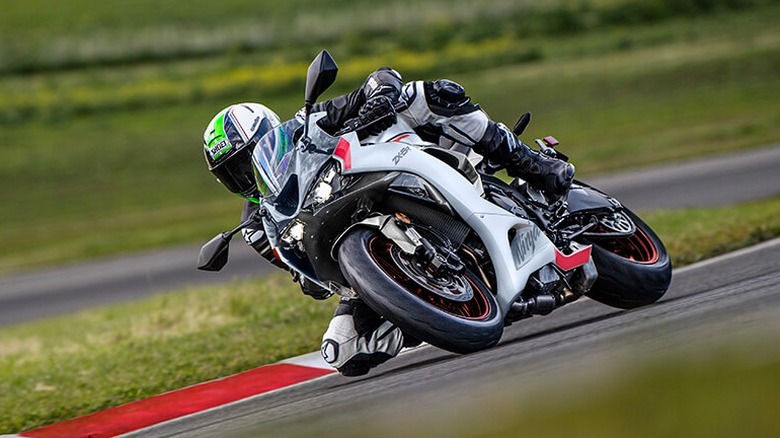 Rider on Ninja ZX-6R