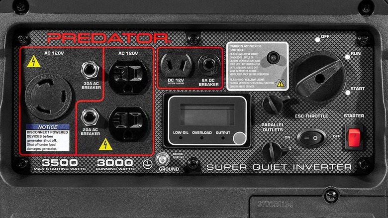 Predator 3500 panel