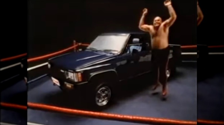 George "The Animal" Steele's 1986 Toyota commercial