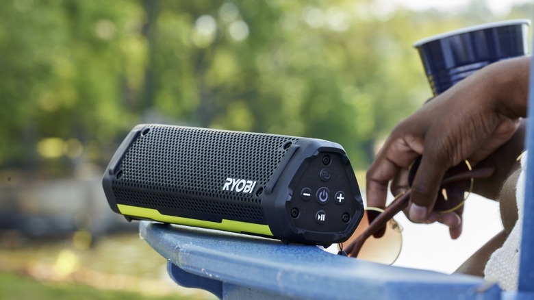 Ryobi bluetooth speaker