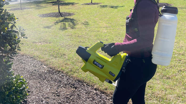 RYOBI backpack blower