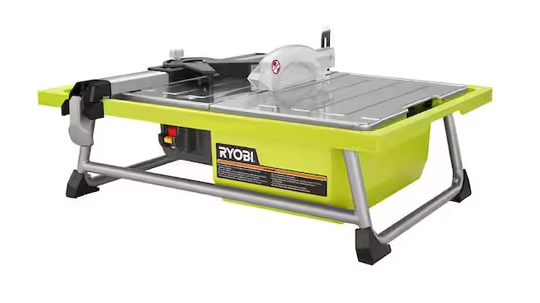 ryobi wet tile saw