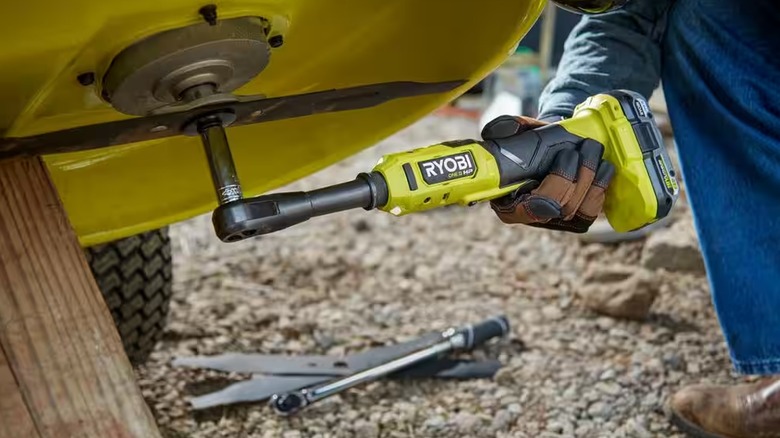 Ryobi 4-position ratchet