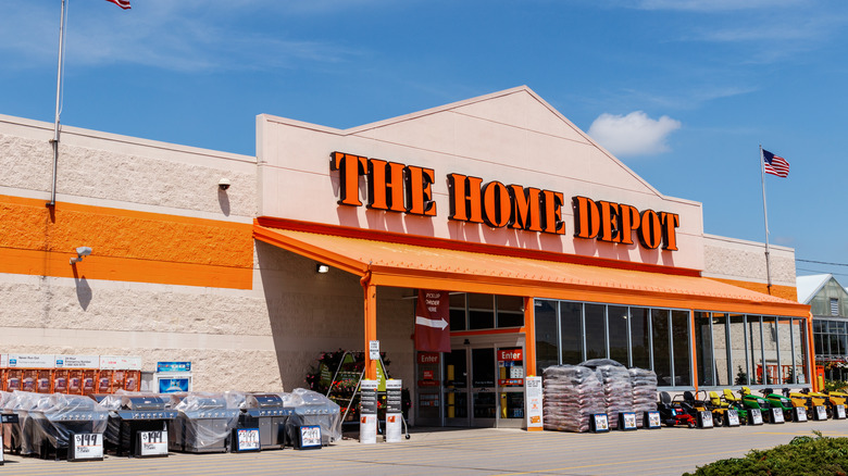 home depot storefront