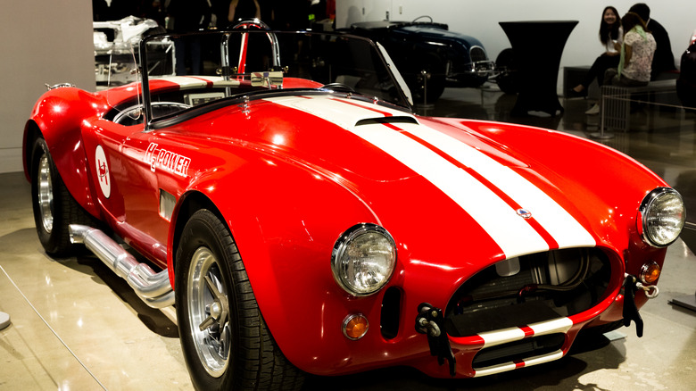 Shelby Cobra 427 at automotive museum