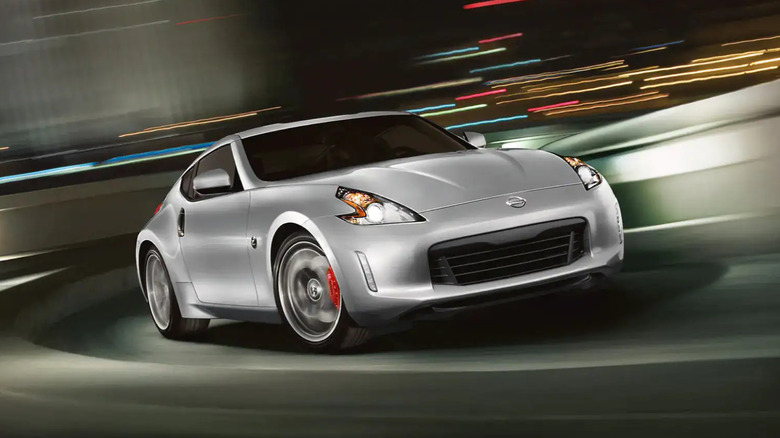 Nissan 370Z NISMO on a speedy highway