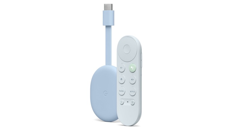 Google Chromecast with Google TV 4K (Sky color)