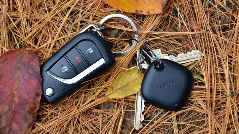 Samsung SmartTag on key ring