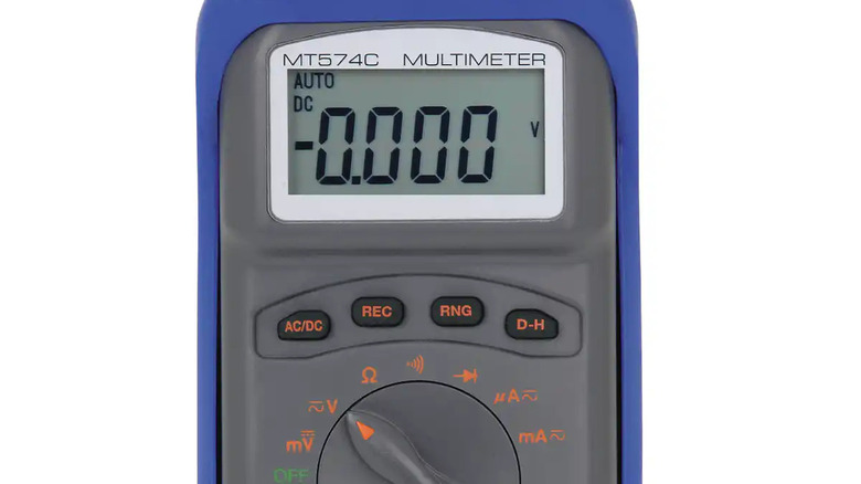 Snap-on multimeter