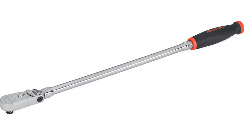 snap-on long handle flex-head ratchet