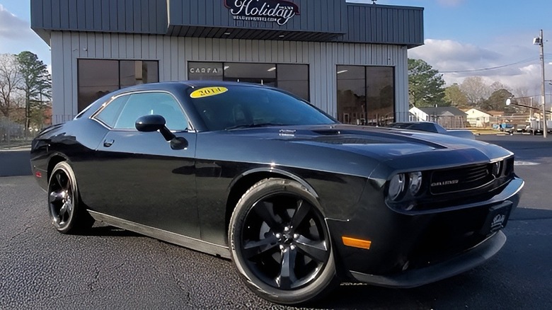 Black Mopar '14 Dodge Challenger