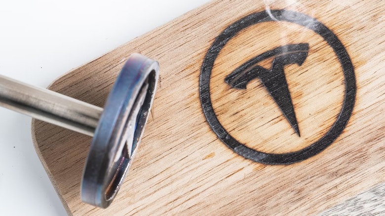 Tesla Branding Iron