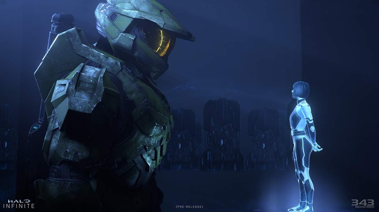 Master Chief standing