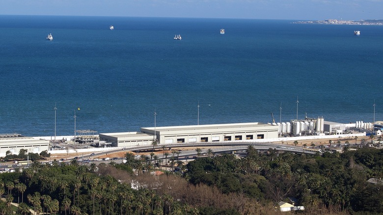 Desalination Plant by the sea