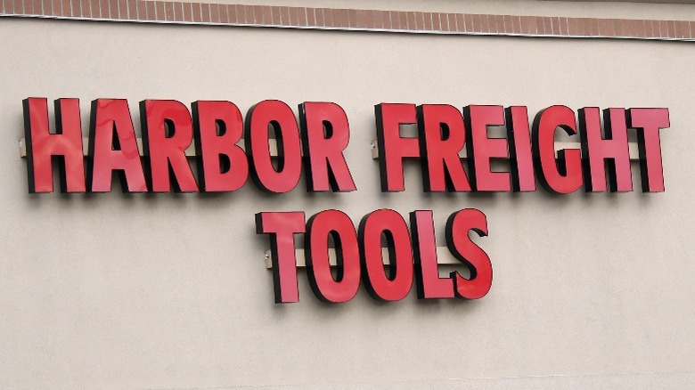 Harbor Freight sign