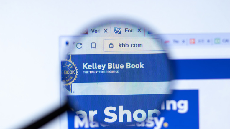 Kelley Blue Book website zoom