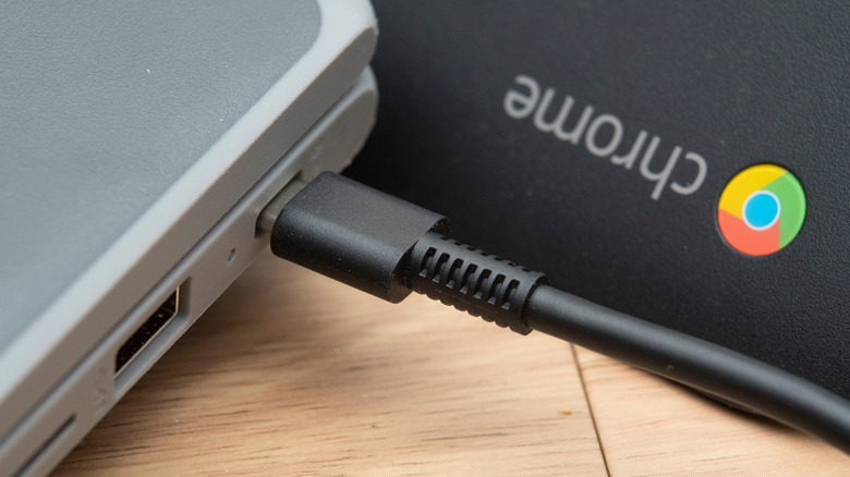 Chromebook charging