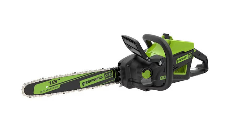 greenworks pro chainsaw