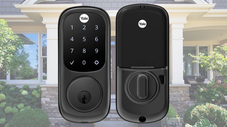 Yale Smart Lock with keypad and key lock