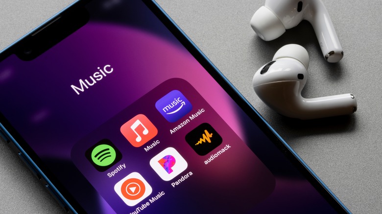 music apps on iphone