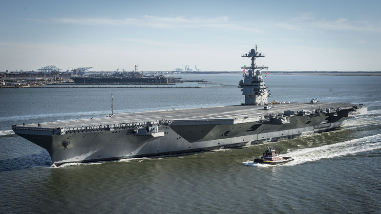 The USS Gerald R. Ford