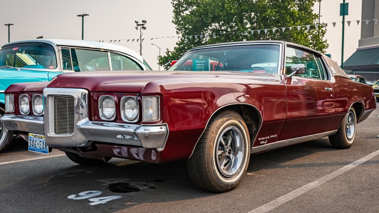 Pontiac Grand Prix in parking lot