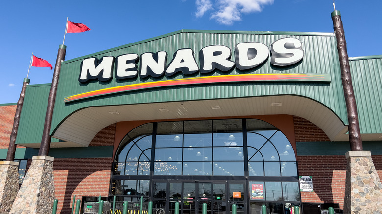 Menards store front