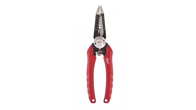 Milwaukee Wire Strippers Pliers upright