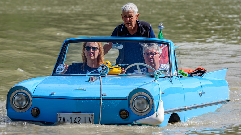 German designer Hans Trippel's Amphicar