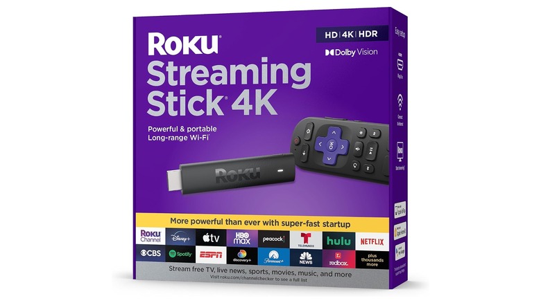 Roku Streaming Stick 4K packaging